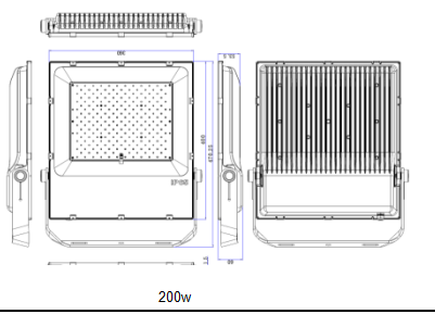 Luz de inundação portátil IP65 impermeável exterior do diodo emissor de luz 150w 3000K - lúmen 6000K alto