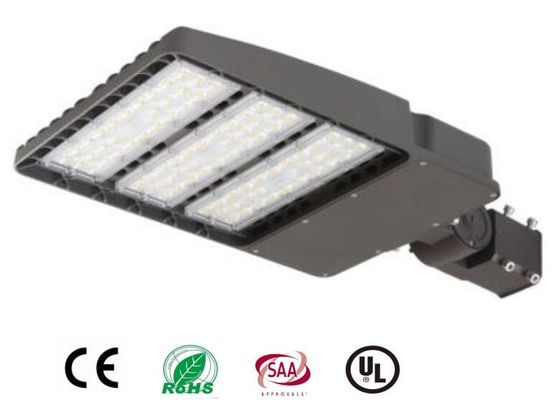 luz do diodo emissor de luz Shoebox de 3000K 4000K 6000K, 130LM/luz polo conduzida exterior do watt fornecedor